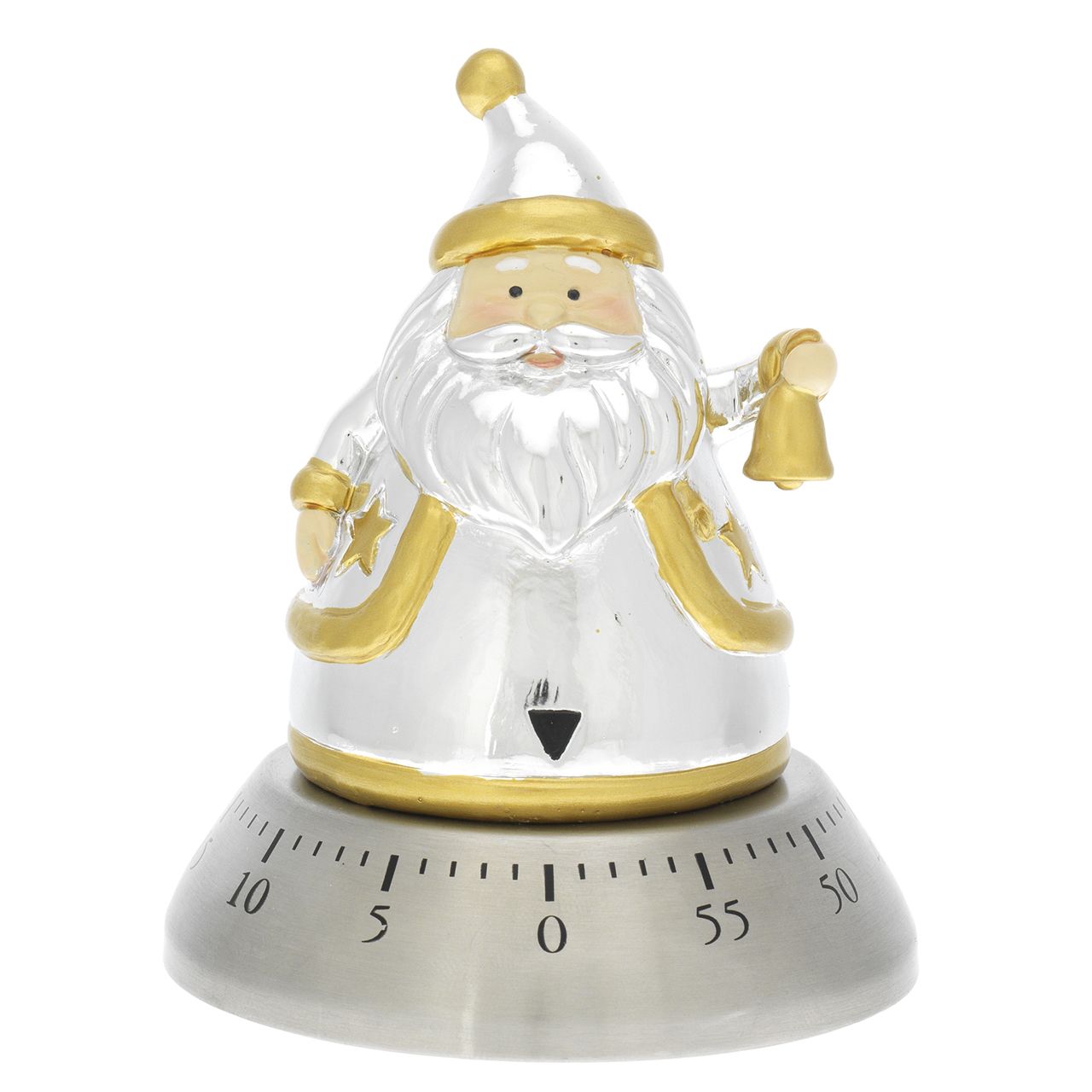 TIMER CON BABBO NATALE ARGENTO/ORO
